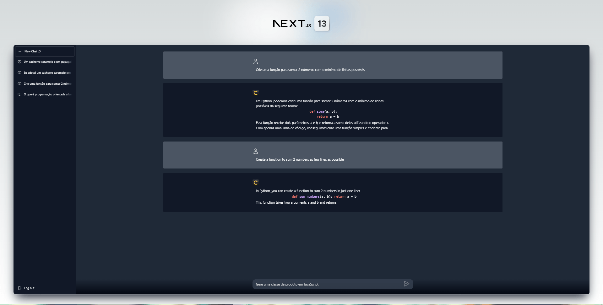 project item preview